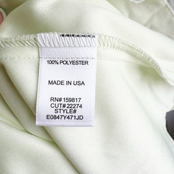 Altar’s State Lola Crossover Mint Green Pink Floral Mini Dress Fit & Flare M - Picture 9 of 16